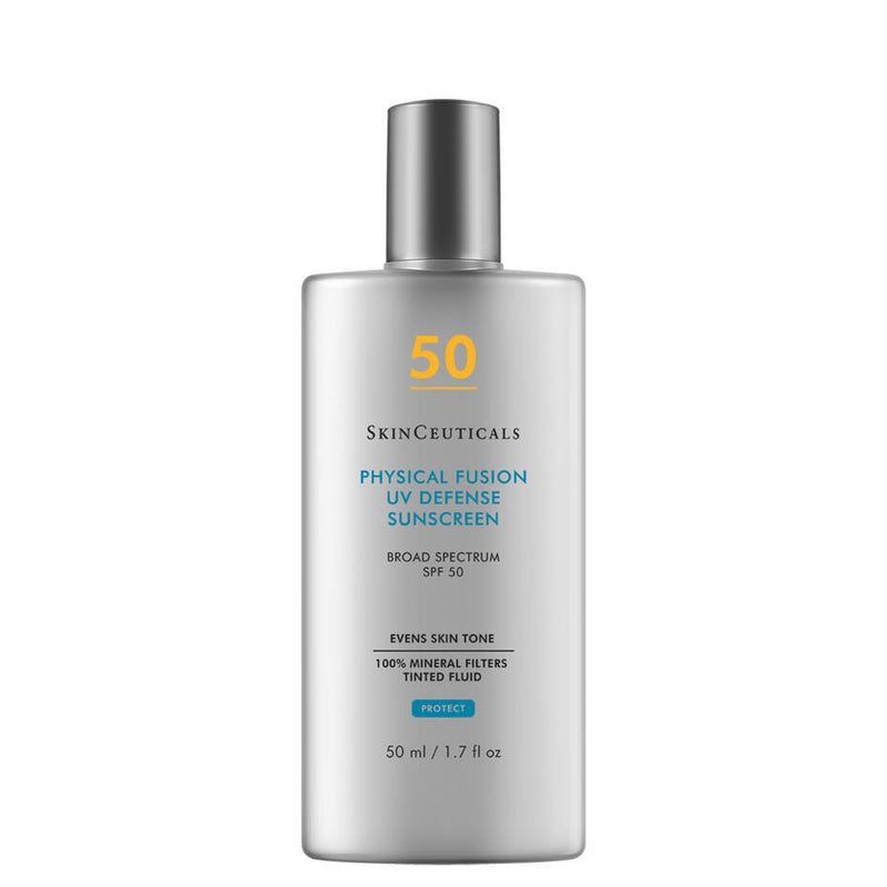 Physical Fusion UV Defense SPF 50 tinted sunscreen